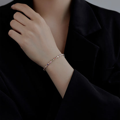 [Charm Aries Jewelry]Sparkling Exquisite Round Cut Party Bracelet