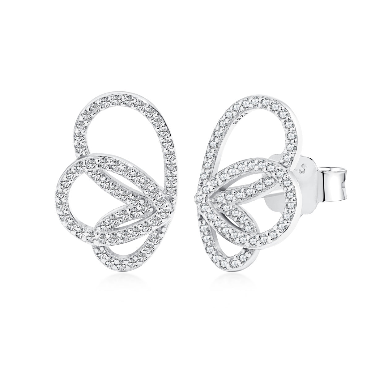 [Charm Aries Jewelry]Exquisite Butterfly Shape Earrings