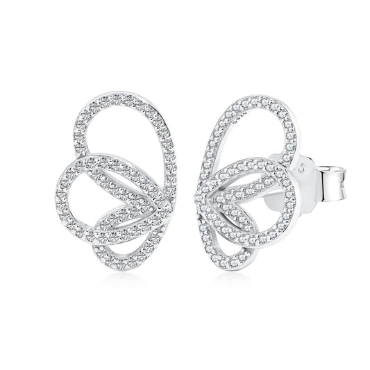 [Charm Aries Jewelry]Exquisite Butterfly Shape Earrings