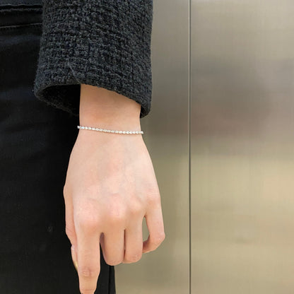 [Charm Aries Jewelry]Elegant Emerald Cut Daily Bracelet