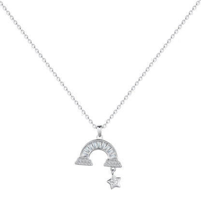 [Charm Aries Jewelry]Unique Rainbow Star Necklace