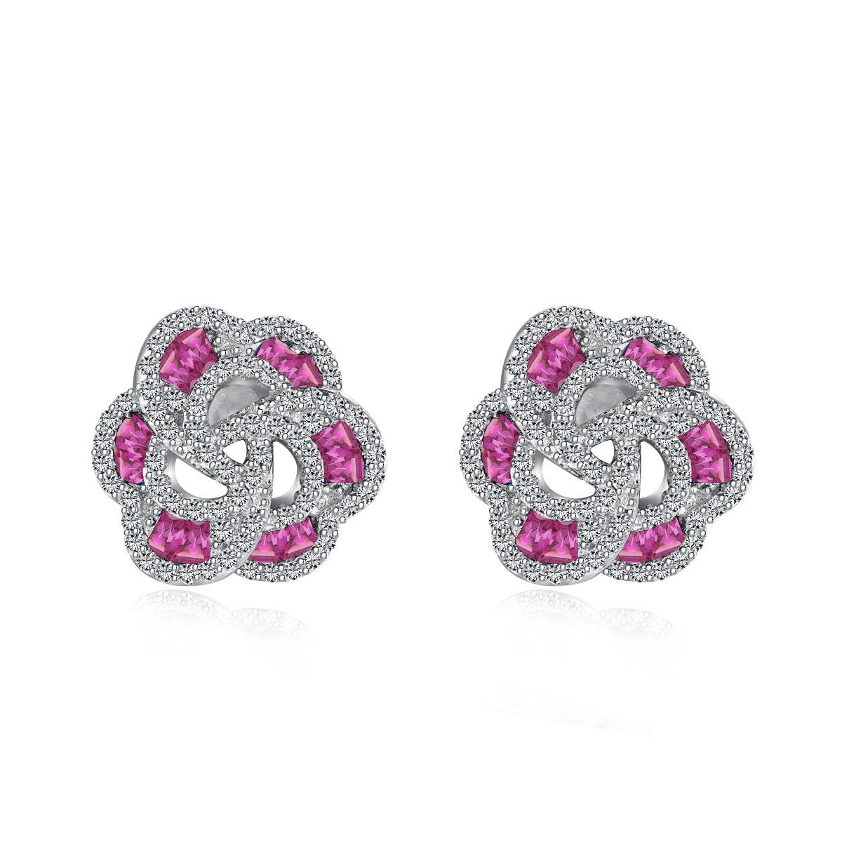[Charm Aries Jewelry]Exquisite Flower Shape Daily Earrings