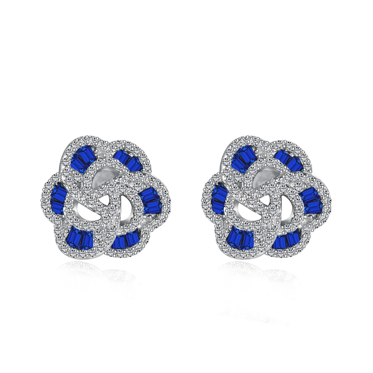 [Charm Aries Jewelry]Exquisite Flower Shape Daily Earrings