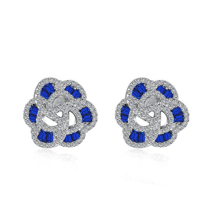 [Charm Aries Jewelry]Exquisite Flower Shape Daily Earrings