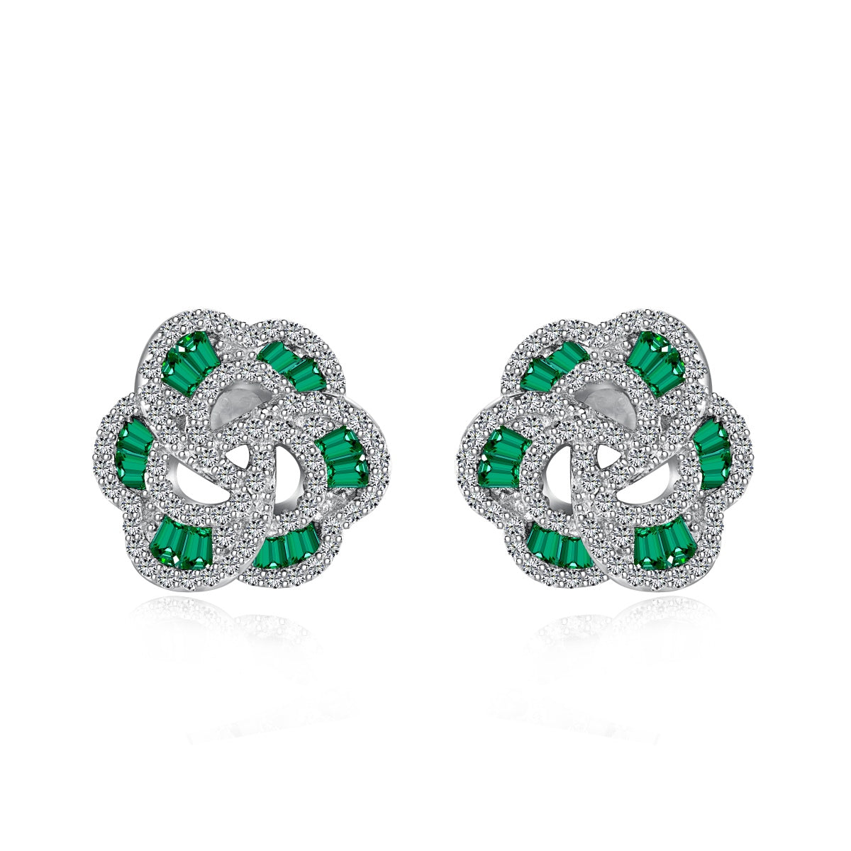 [Charm Aries Jewelry]Exquisite Flower Shape Daily Earrings