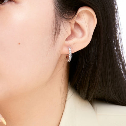 [Charm Aries Jewelry]Radiant Colorful Round Cut Earrings