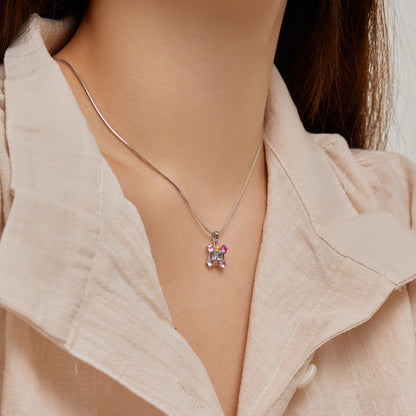 [Charm Aries Jewelry]Gorgeous Multi Colorful Necklace