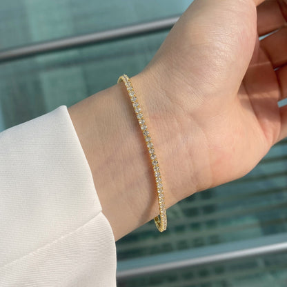 [Charm Aries Jewelry]Radiant Colorful Round Cut Party Bracelet