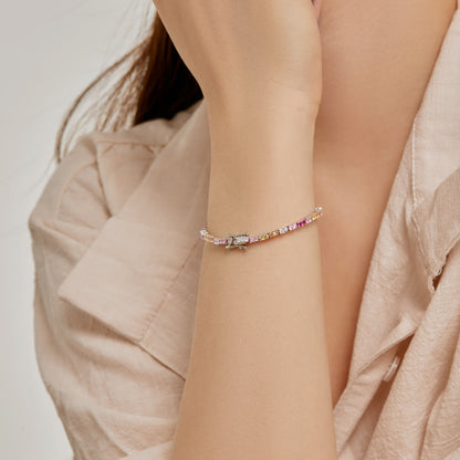 [Charm Aries Jewelry]Delicate Romantic Heart Shape Lover Bracelet