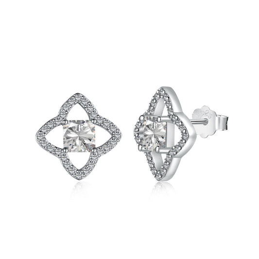 [Charm Aries Jewelry]Elegant Star Shape Princess Cut Daily Earrings