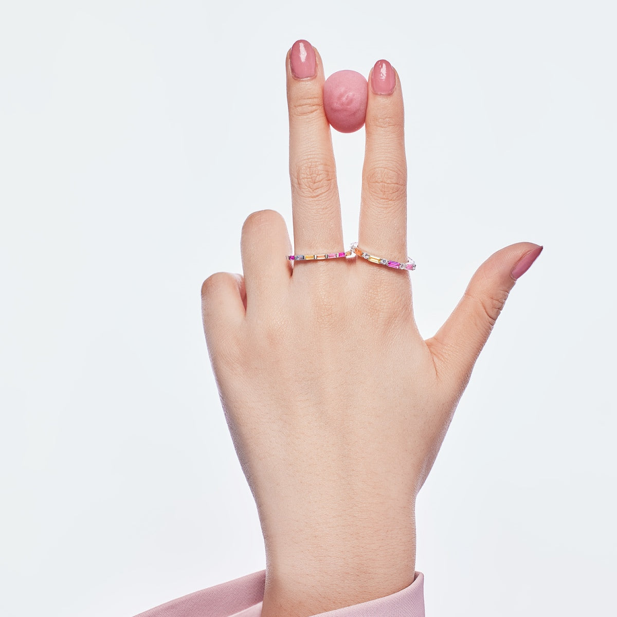 [Charm Aries Jewelry]Lively In Shades Elegant Radiant Cut Daily Ring