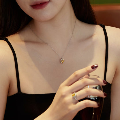 [Charm Aries Jewelry]Delicate Unique Oval Cut Daily Earrings