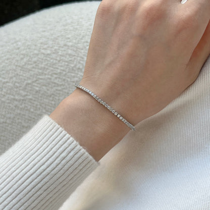 [Charm Aries Jewelry]Dazzling Exquisite Round Cut Daily Bracelet