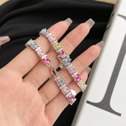 [Charm Aries Jewelry]Delicate Colorful Multi Cut Party Bracelet