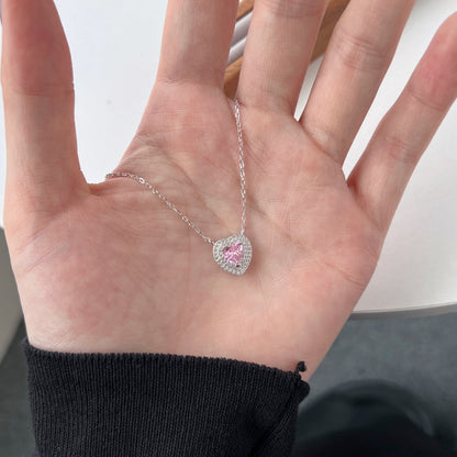 [Charm Aries Jewelry]Exquisite Heart Shape Necklace