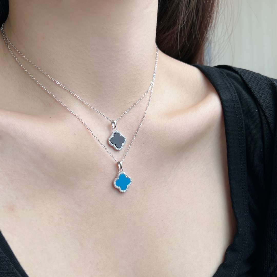 [Charm Aries Jewelry]Dainty Flower Shape Necklace