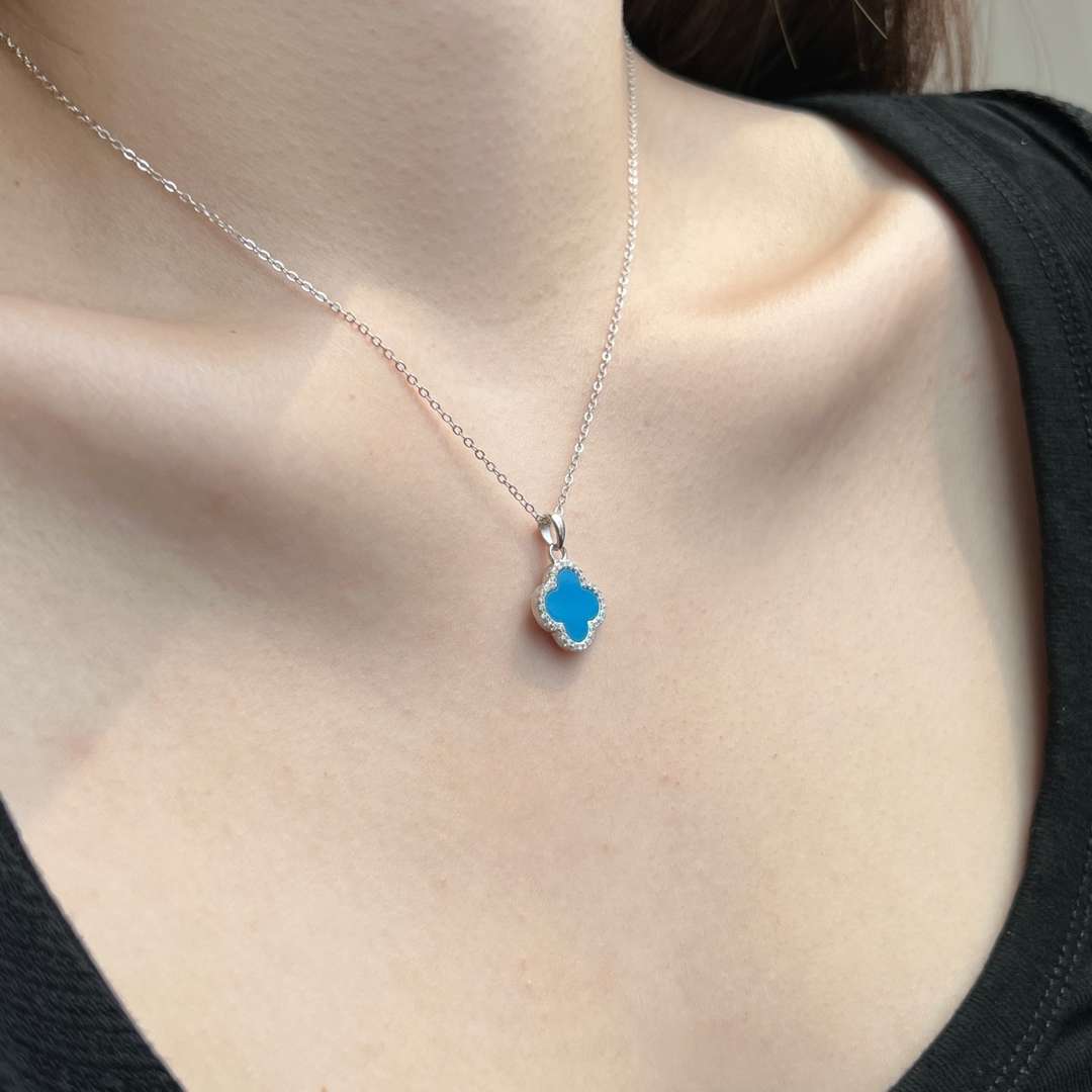 [Charm Aries Jewelry]Dainty Flower Shape Necklace