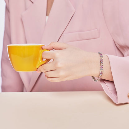 [Charm Aries Jewelry]Ornate Sparkling Round Cut Party Bracelet