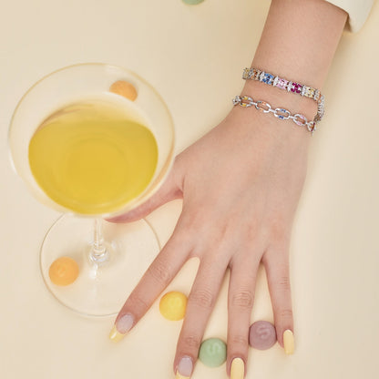 [Charm Aries Jewelry]Dazzling Colorful Daily Bracelet