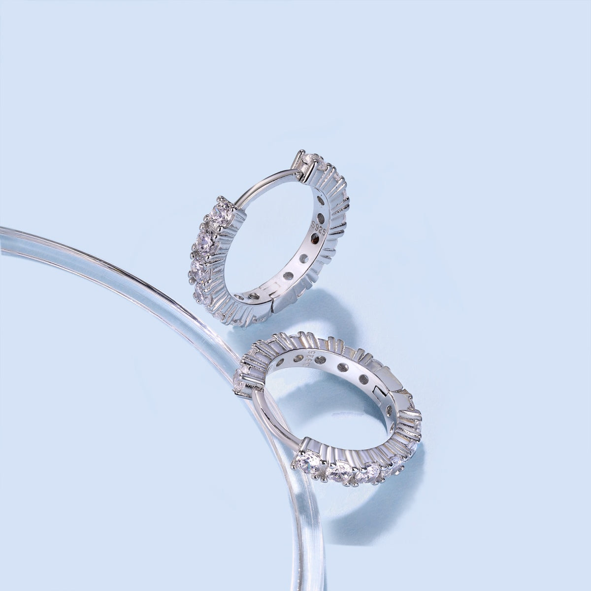 [Charm Aries Jewelry]Radiant Colorful Round Cut Earrings