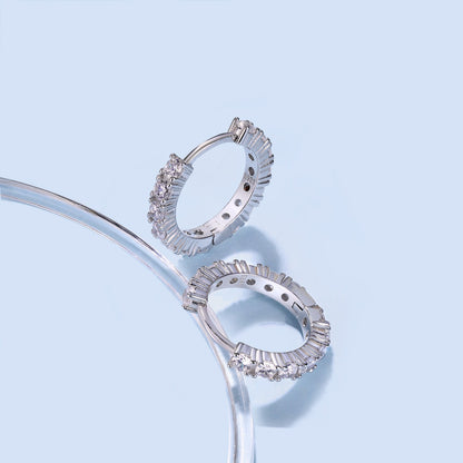 [Charm Aries Jewelry]Radiant Colorful Round Cut Earrings