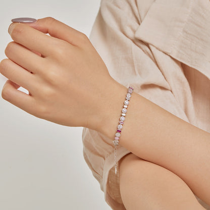 [Charm Aries Jewelry]Radiant Colorful Round Shape Daily Bracelet