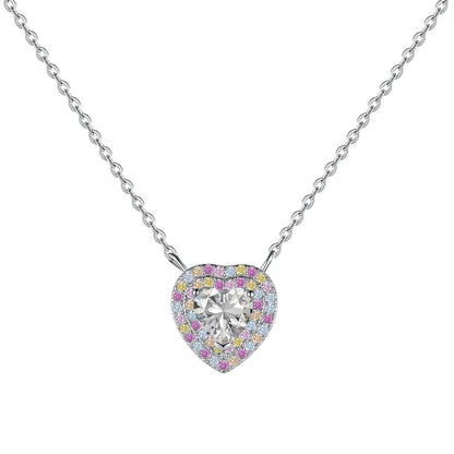 [Charm Aries Jewelry]Exquisite Heart Shape Necklace