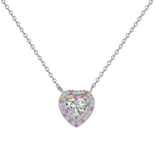 [Charm Aries Jewelry]Exquisite Heart Shape Necklace