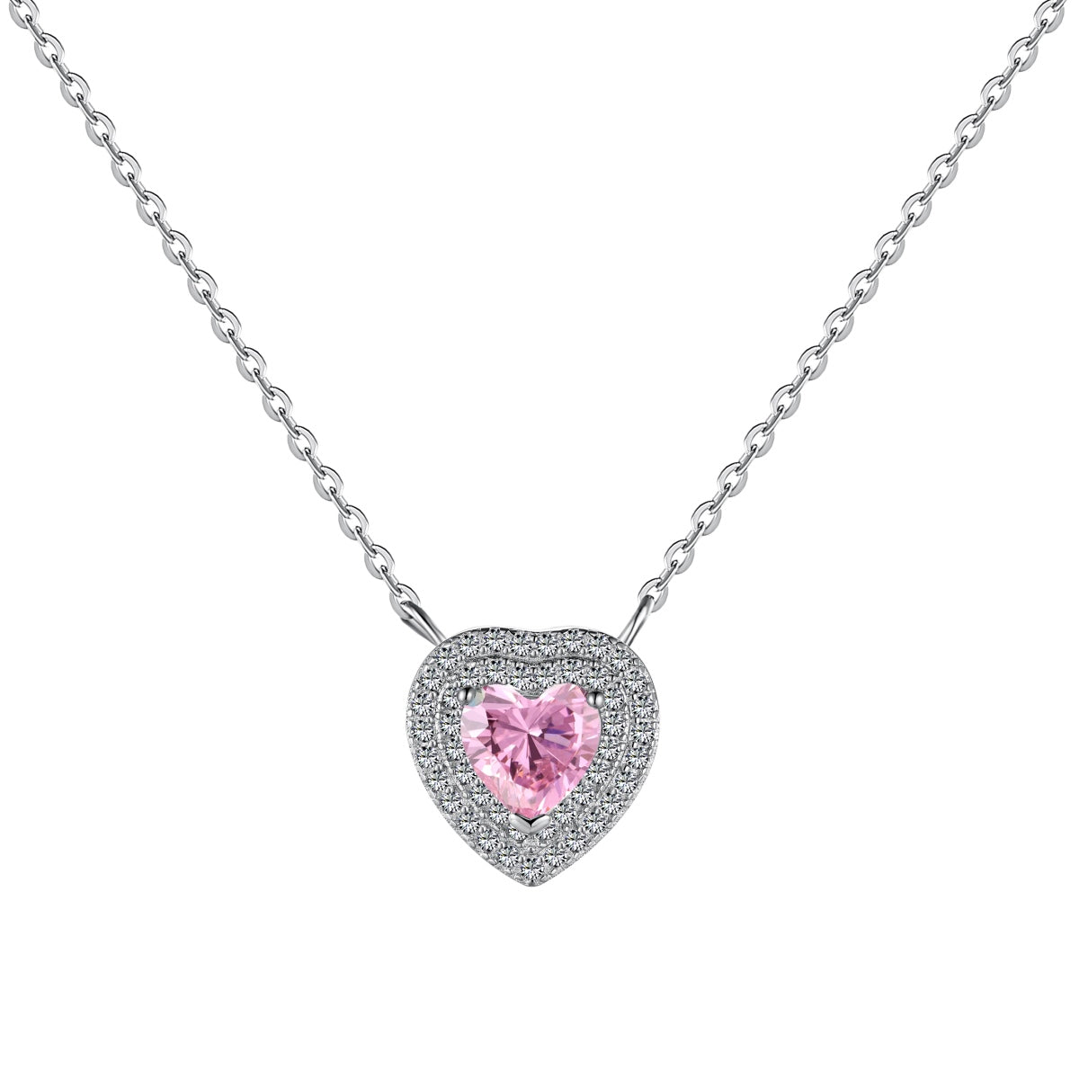 [Charm Aries Jewelry]Exquisite Heart Shape Necklace