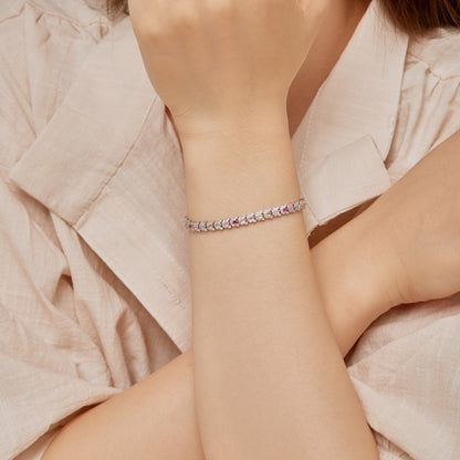 [Charm Aries Jewelry]Delicate Colorful Multi Cut Daily Bracelet