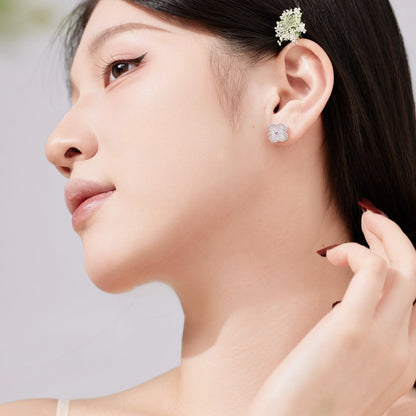 [Charm Aries Jewelry]Four Leaf Charm Aries Fashion Earrings
