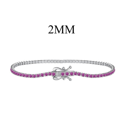 [Charm Aries Jewelry]Radiant Colorful Round Cut Party Bracelet