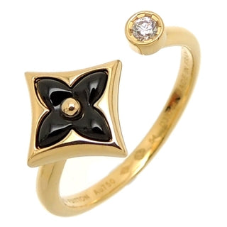 [Charm Aries Jewelry]STAR 1 DIAMOND OPEN RING