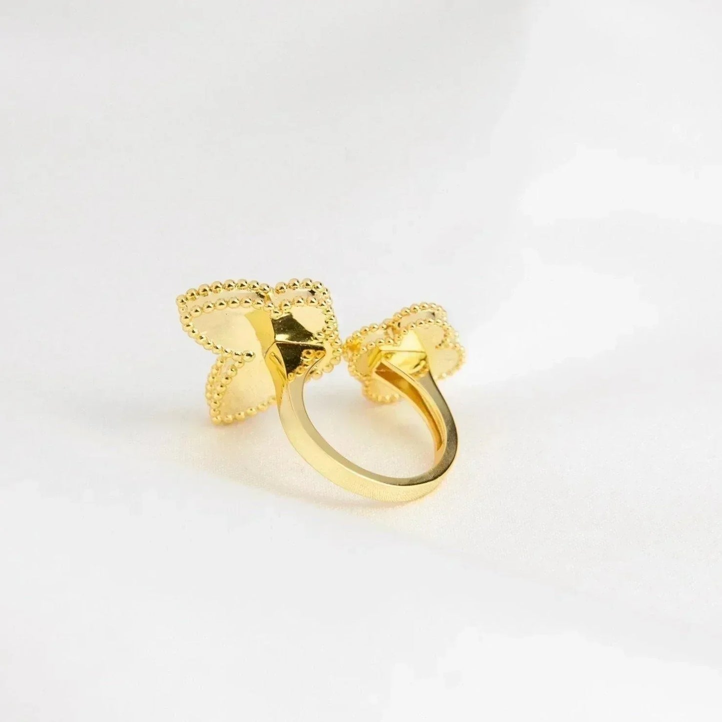 [Charm Aries Jewelry]LUCKY BETWEEN THE FINGER RING