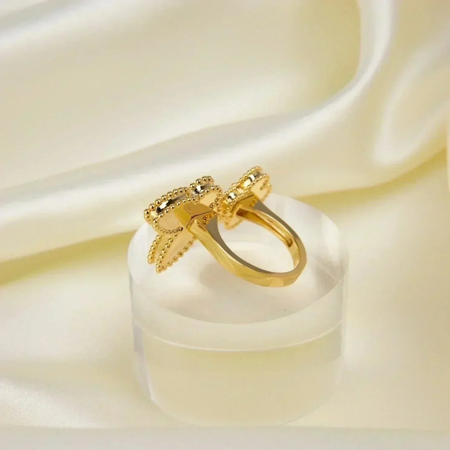 [Charm Aries Jewelry]LUCKY BETWEEN THE FINGER RING