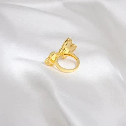 [Charm Aries Jewelry]LUCKY BETWEEN THE FINGER RING