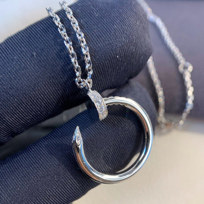 [Charm Aries Jewelry]JUSTE NECKLACE SILVER