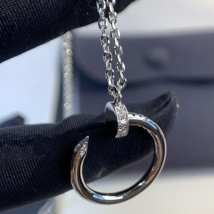 [Charm Aries Jewelry]JUSTE NECKLACE SILVER