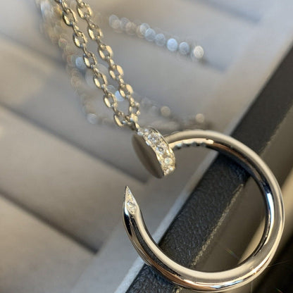 [Charm Aries Jewelry]JUSTE NECKLACE SILVER