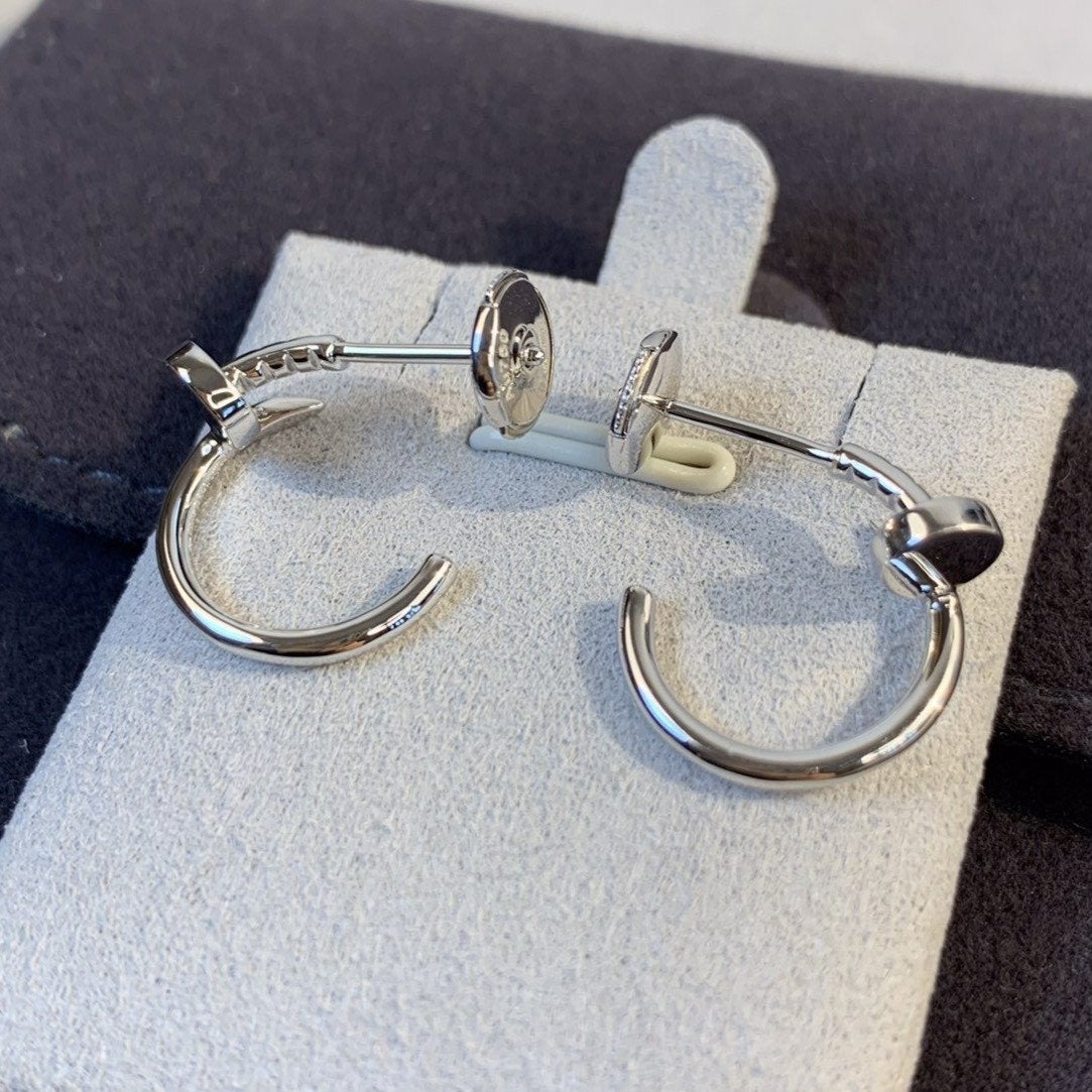 [Charm Aries Jewelry]JUSTE EARRINGS SILVER