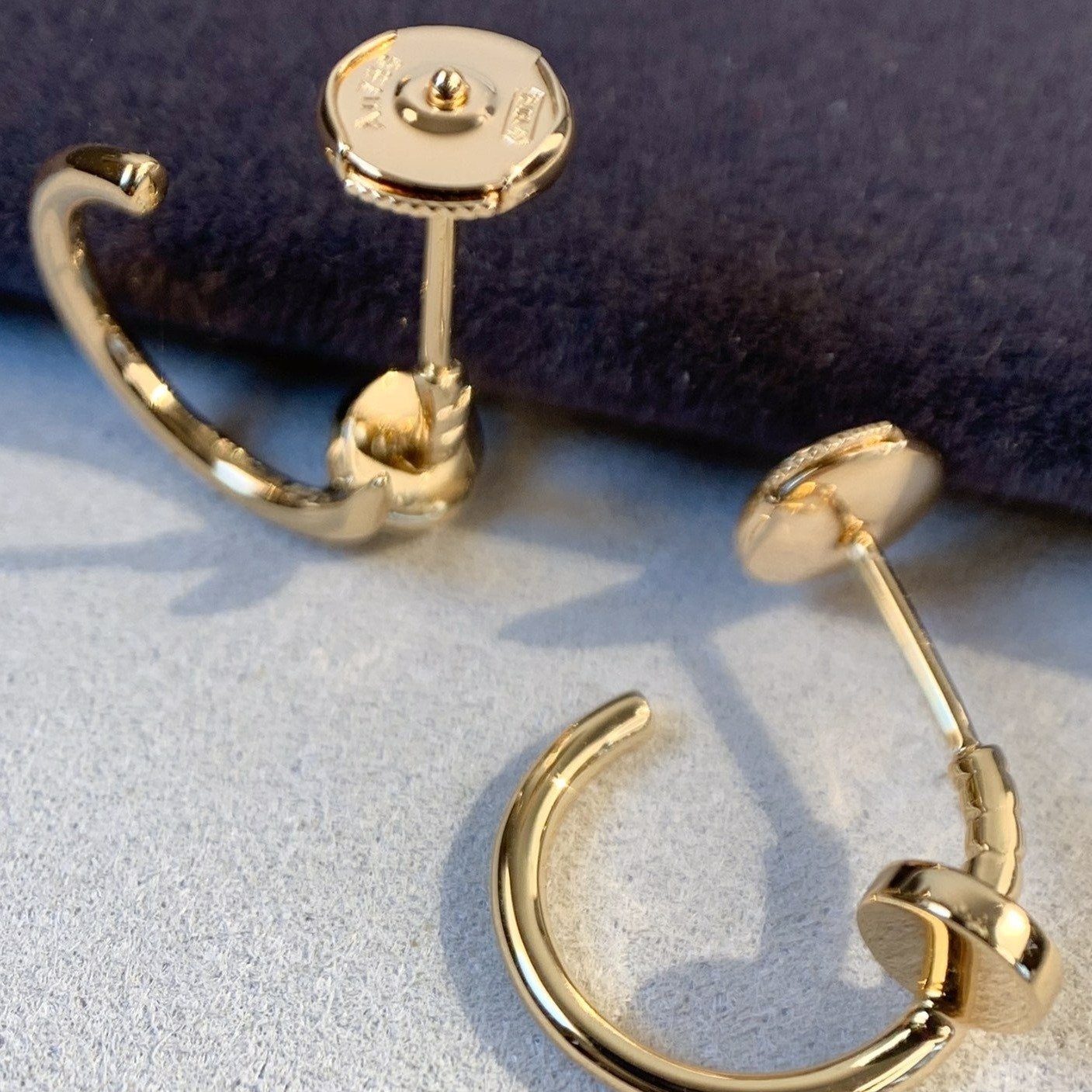 [Charm Aries Jewelry]JUSTE EARRINGS PINK GOLD