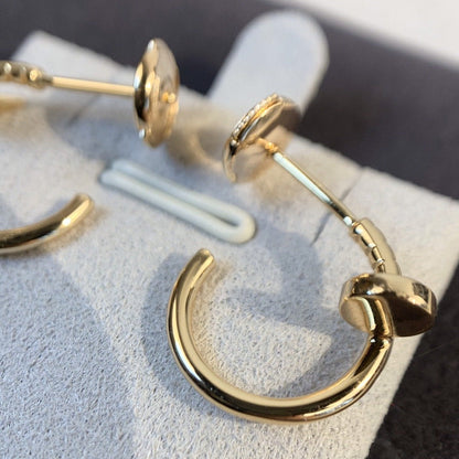 [Charm Aries Jewelry]JUSTE EARRINGS PINK GOLD