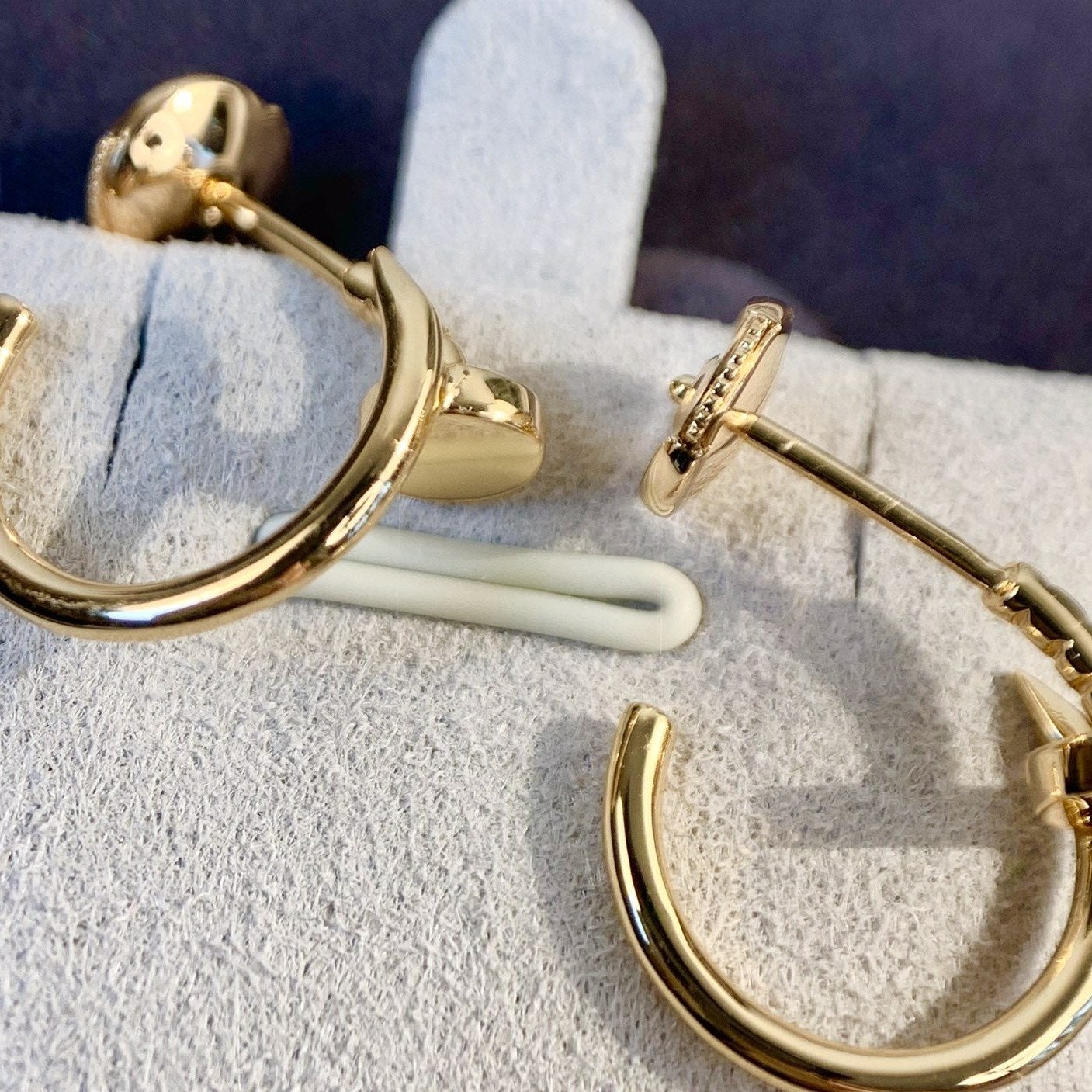 [Charm Aries Jewelry]JUSTE EARRINGS PINK GOLD