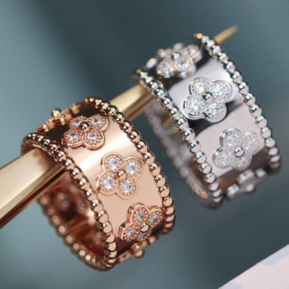 [Charm Aries Jewelry]CLOVER KALEIDOSCOPE RING 10MM