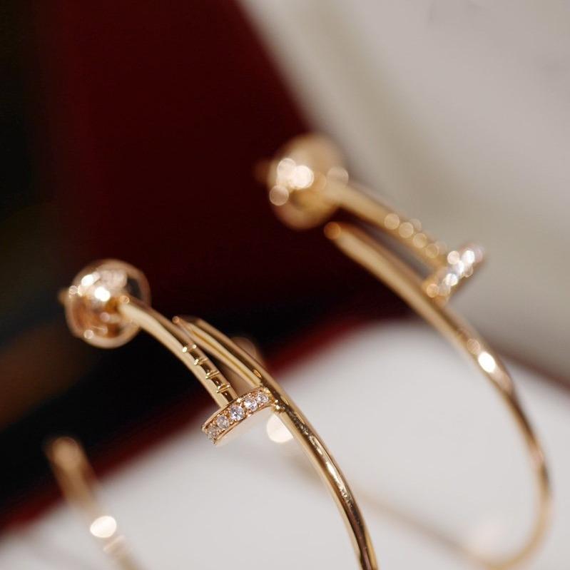 [Charm Aries Jewelry]JUSTE EARRINGS DIAMONDS 1.8MM