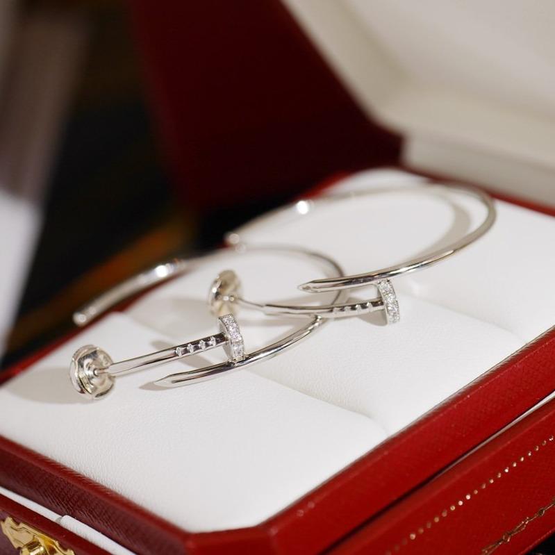 [Charm Aries Jewelry]JUSTE EARRINGS DIAMONDS 1.8MM