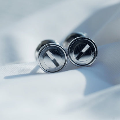 [Charm Aries Jewelry]LOVE EARRINGS SILVER 10MM