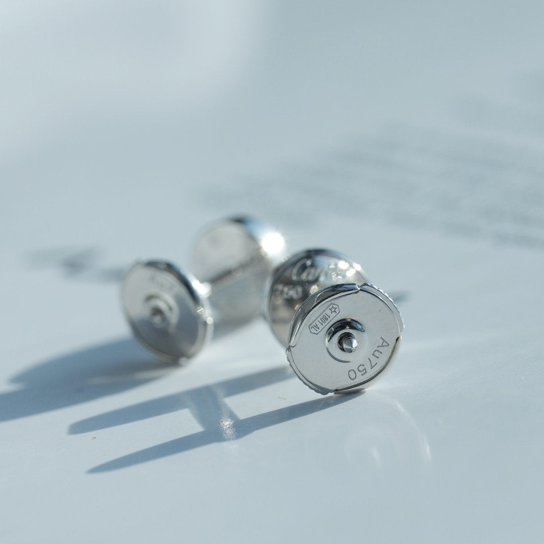 [Charm Aries Jewelry]LOVE EARRINGS SILVER 10MM