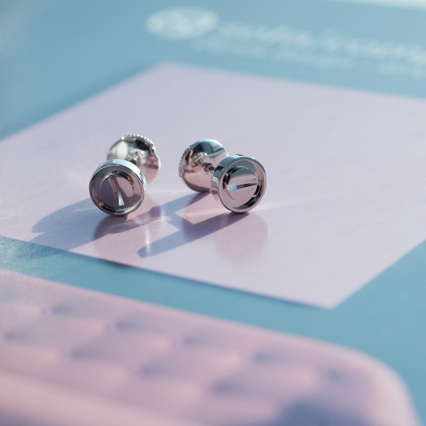 [Charm Aries Jewelry]LOVE EARRINGS SILVER 10MM