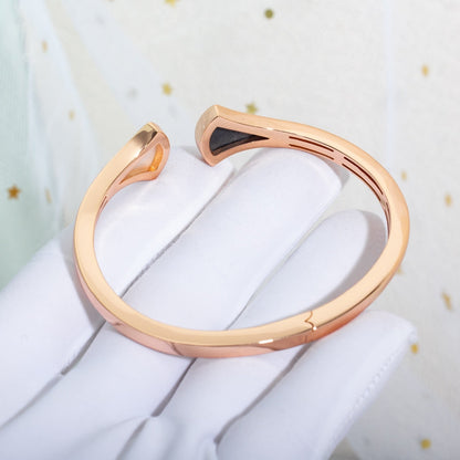 [Charm Aries Jewelry]DREAM BRACELET OPEN PINK GOLD MOP